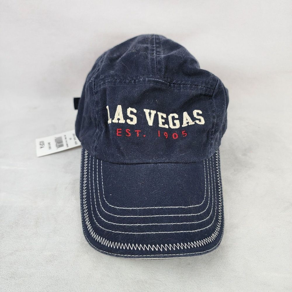 NEW Toppers Las Vegas EST. 1905 The Strip Hat Adjustable Ballcap‎ Navy Blue